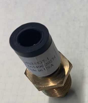 Make sure sensor isn't marked with CAGE code 65496